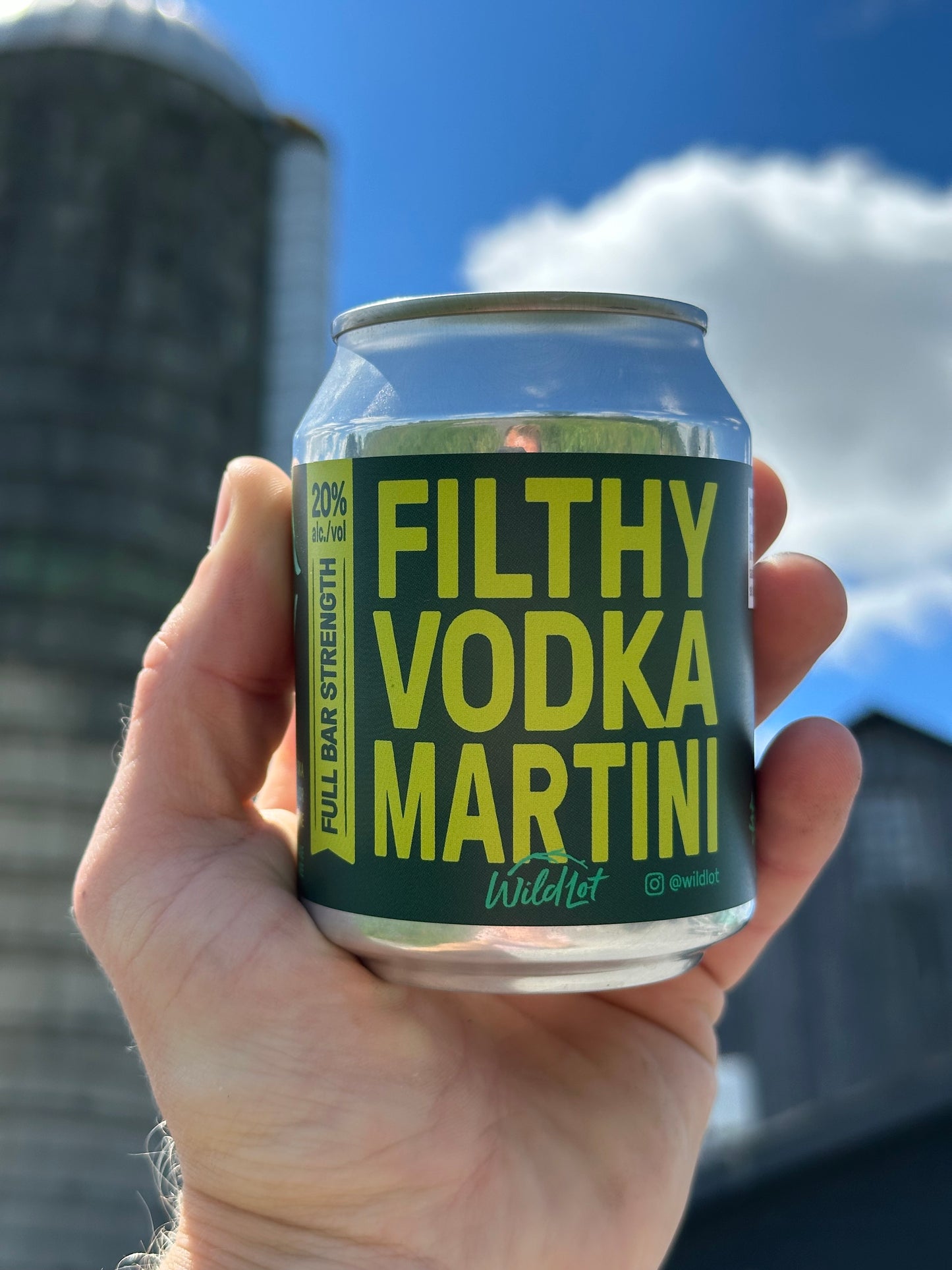 Stubby Can - Filthy Vodka Martini (20% ABV, 2 Perfect Pours)