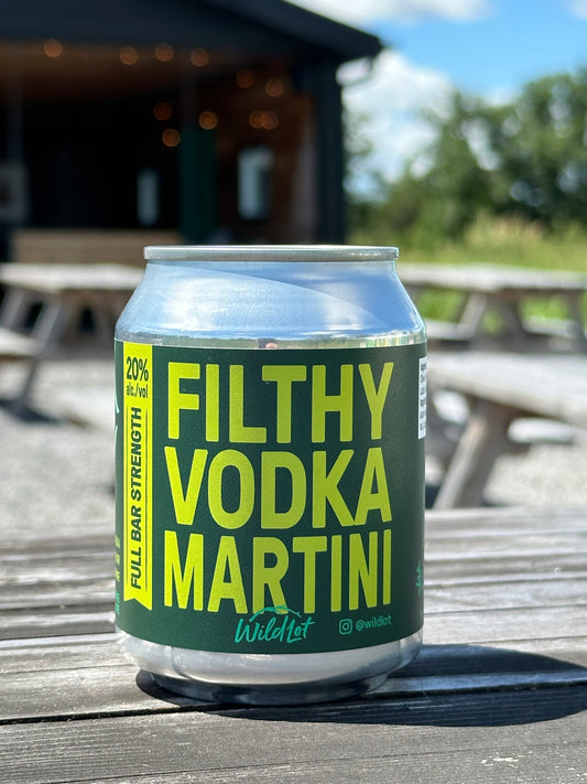 Stubby Can - Filthy Vodka Martini (20% ABV, 2 Perfect Pours)